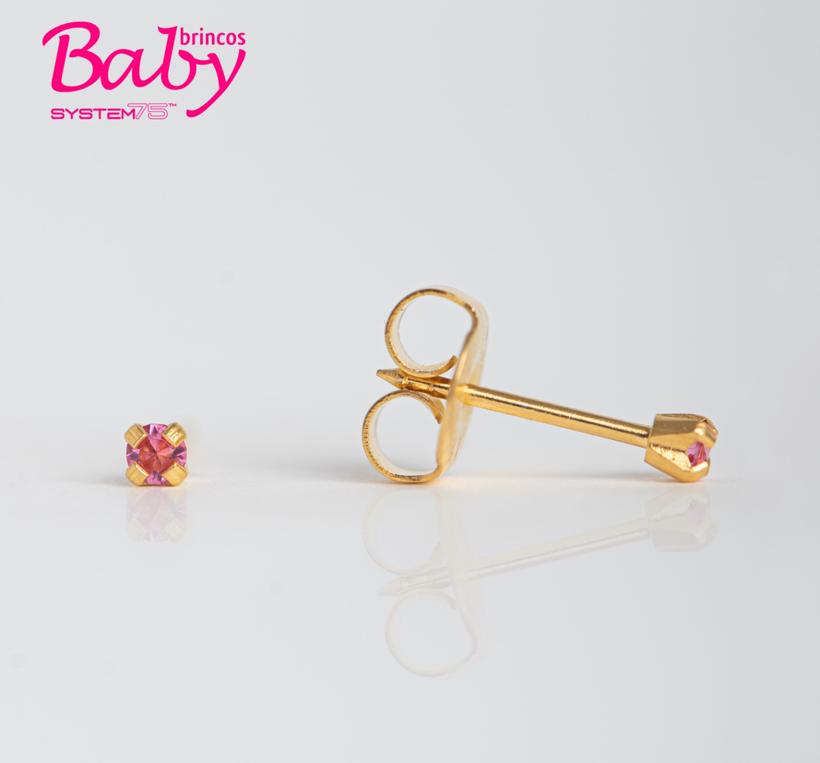 BABY SYSTEM 75 Tiffany Rosa 2mm